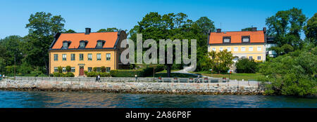 Die Blockhusudden Kap in der Nähe von Stockholm, Schweden. Stockfoto