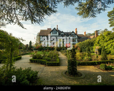 Bhaktivedanta Manor, eine ISKCON-Website in der Nähe von Watford, Hertfordshire, England. Stockfoto