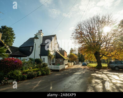 Bhaktivedanta Manor, eine ISKCON-Website in der Nähe von Watford, Hertfordshire, England. Stockfoto