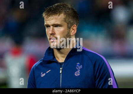 Rajko Mitic Stadion, Belgrad, Serbien. 6 Nov, 2019. UEFA Champions League Fußball, Roter Stern Belgrad gegen Tottenham Hotspur; Eric Dier von Tottenham - Redaktionelle Verwendung Credit: Aktion plus Sport/Alamy leben Nachrichten Stockfoto