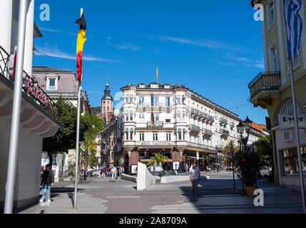 Leopold Square in Baden-Baden im Schwarzwald, im Südwesten von Deutschland Europa EU Stockfoto