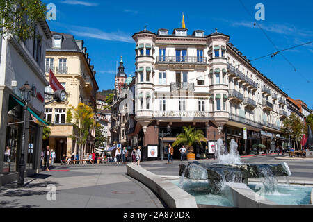 Leopold Square in Baden-Baden im Schwarzwald, im Südwesten von Deutschland Europa EU Stockfoto