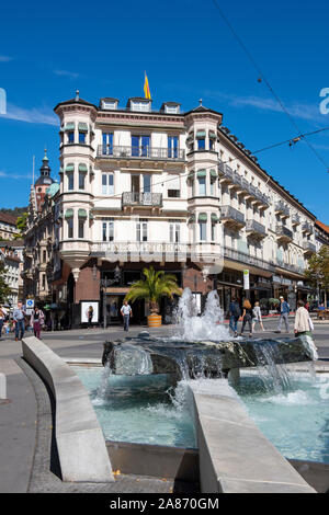 Leopold Square in Baden-Baden im Schwarzwald, im Südwesten von Deutschland Europa EU Stockfoto