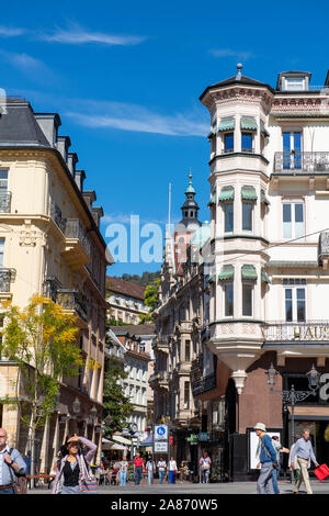 Leopold Square in Baden-Baden im Schwarzwald, im Südwesten von Deutschland Europa EU Stockfoto