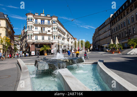 Leopold Square in Baden-Baden im Schwarzwald, im Südwesten von Deutschland Europa EU Stockfoto