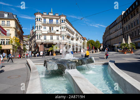 Leopold Square in Baden-Baden im Schwarzwald, im Südwesten von Deutschland Europa EU Stockfoto