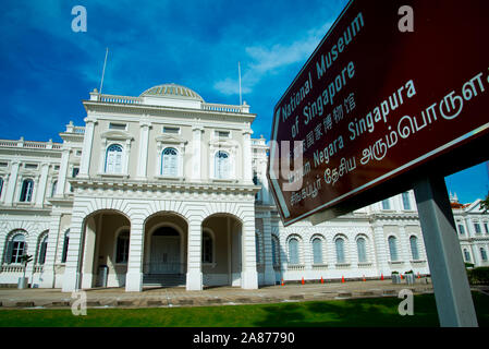 Nationalmuseum von Singapur Stockfoto