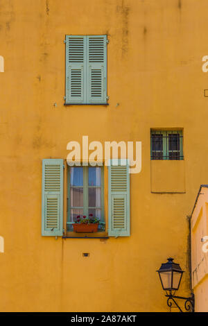 Ein Blick in Menton in Frankreich Stockfoto