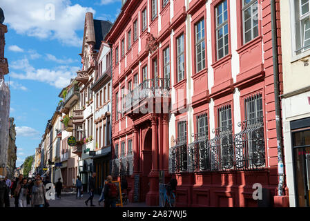 Kurpfälzische Museum in Heidelberg, im Südwesten von Deutschland Europa EU Stockfoto