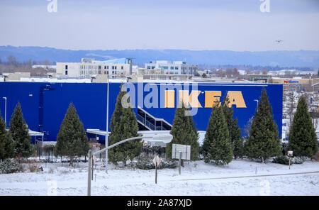 Portland, Oregon/USA, Februar 2019: IKEA Einrichtungshaus in Portlad, Oregon. Stockfoto