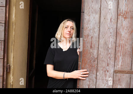 Portrait von Virginie Despentes Virginie Daget (geboren) 06/10/2019 © Basso CANNARSA/Opale Stockfoto