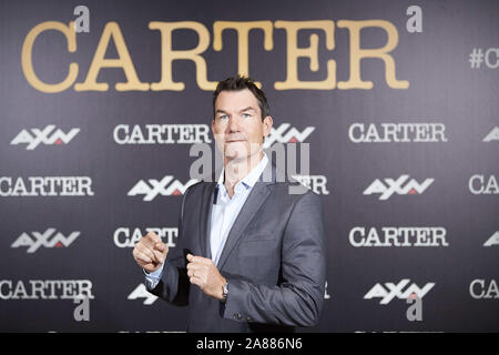 November 7, 2019, Madrid, Madrid, Spanien: Jerry O'Connell besucht â € "Carterâ €™ AXN TV-Serie Fotoauftrag bei URSO Hotel am 7. November 2019 in Madrid, Spanien (Bild: © Jack Abuin/ZUMA Draht) Stockfoto