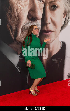 Brooke Shields besucht die guter Lügner Premiere in 787 7. Avenue in Manhattan (Foto von Lew Radin/Pacific Press) Stockfoto