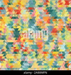 Farbe abstrakten geometrischen Hintergrund. polygonalen Stil. Eps 10. Stock Vektor