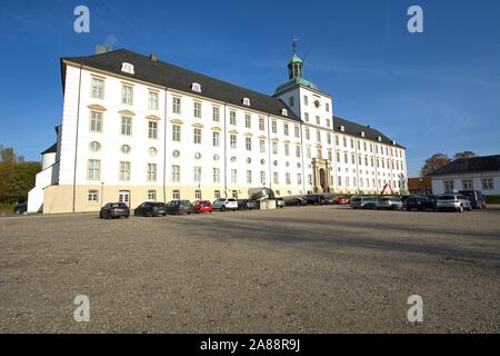 Schleswig, Deutschland. 31 Okt, 2019. 31.10.2019, Schloss Gottorf in Schleswig, Sitz des Landesmuseum Schleswig-Holstein an einem schönen Herbsttag im Oktober. | Verwendung der weltweiten Kredit: dpa/Alamy leben Nachrichten Stockfoto