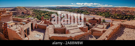 Ait-Ben-Haddou. Film Kulisse für erhielt. Die größte Ksar. Marokko Stockfoto