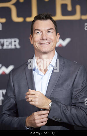 November 7, 2019, Madrid, Spanien: Jerry O'CONNELL Jerry O'Connell besucht die "Carter" AXN TV-Serie Fotoshooting an der URSO Hotel in Madrid, Spanien. (Bild: © Jack Abuin/ZUMA Draht) Stockfoto