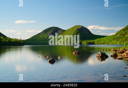 JORDAN TEICH UND DIE BLASEN, ACADIA N.P. Mir, USA Stockfoto