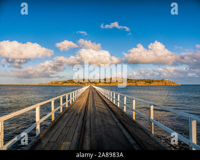 Pier am Victor Harbor in South Australia, Australien Stockfoto