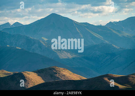 Bergkette in Bellevue, Idaho, USA Stockfoto