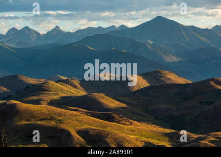 Bergkette in Bellevue, Idaho, USA Stockfoto