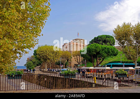 Festung, Château Royal de Collioure Stockfoto