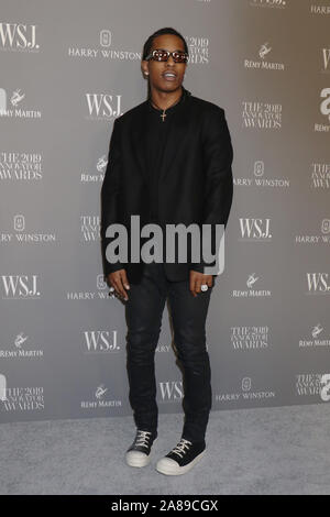 November 06 2019 ASAP Rocky bei WSJ Magazin Innovatoren 2019 Auszeichnungen im Museum fur Moderne Kunst in New York. November 06 2019. Credit RW MediaPunch Stockfotografie Alamy