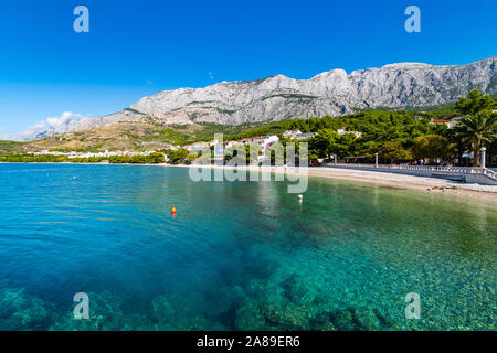 Tučepi, Kroatien Stockfoto