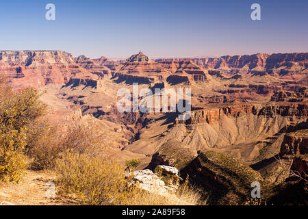 Grand Canyon Arizona mehrere Anzeigen von Punkten mit hoher Auflösung. Stockfoto