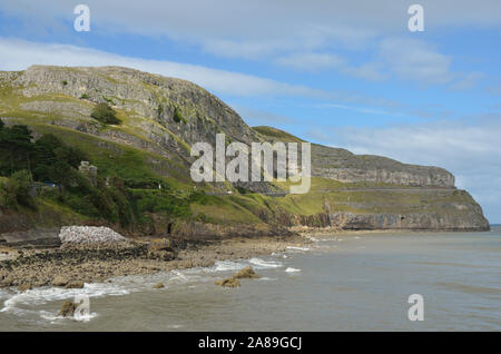 Die Great Orme, Llandudno, Conwy, Großbritannien; Vereinigtes Königreich; Europa. Stockfoto