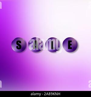 Flash Sale Banner Design Titel vector Template, grüner Kreis design Umrisse, können viele Media promotion Saison, und neue Ankunft Produkt Werbung Stock Vektor
