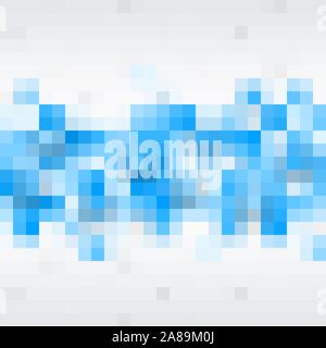 Abstrakt Blau check Technologie Muster Hintergrund.eps 10. Stock Vektor