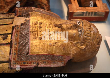 Mumie der nicht identifizierten Mann von Akhmim, British Museum, London, England, Großbritannien Stockfoto