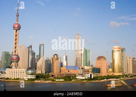 Pudong Shanghai Stockfoto