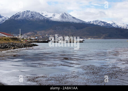 Und Beagle-kanal Ushuaia, Feuerland, Argentinien Stockfoto