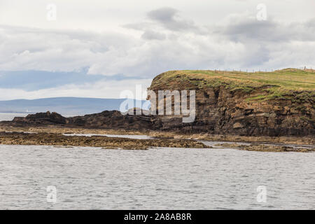 Orkney Inseln Küste während ein Sommertag, Schottland. Stockfoto