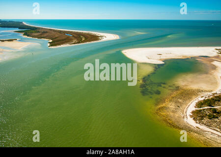 Caladesi und Flitterwochen Inseln Nationalparks, Florida. Südwesten Florida in der Nähe von Clearwater Beach, Golf von Mexiko Stockfoto