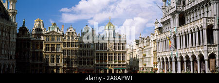 Blick auf den Grote Markt, Brüssel, Belgien Stockfoto