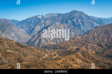 Giant Sequoia National Monument, Eastren zentralen Kalifornien Stockfoto