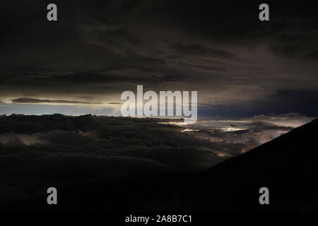 Mt. Fuji Sky View Stockfoto