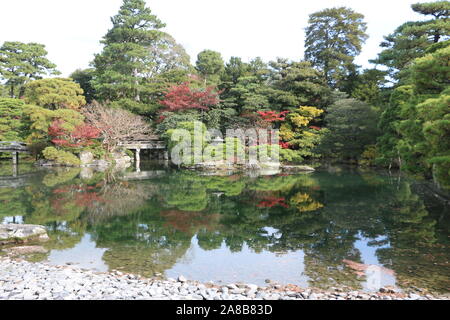 Japanischer Zen-Garten Stockfoto