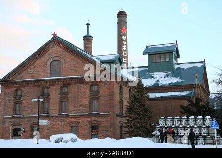 Sapporo Brauerei Stockfoto