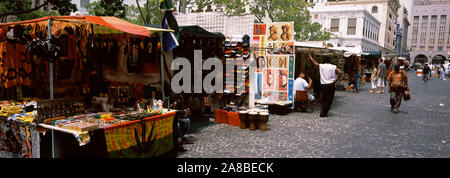 Flohmarkt am Straßenrand, Greenmarket Square, Cape Town, Western Cape Provinz, Republik Südafrika Stockfoto