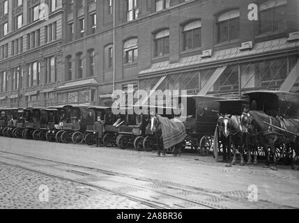 Woodward & Lothrop Kaufhaus (Woodies) Lkw, Washington D.C. Ca. 1912 Stockfoto