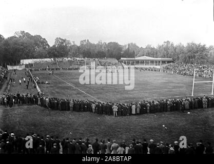 Historische College Football Games: Georgetown University gegen Carlisle Ca. 1912 Stockfoto