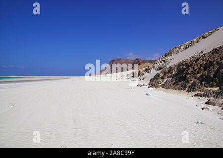 Qalansiyah Strand, Sokotra Insel, Indischer Ozean, Jemen Stockfoto