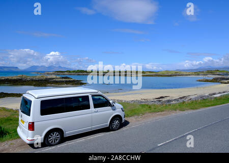 Strand Traigh Arisaig Lochaber Inverness-shire Highlands Schottland Stockfoto