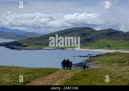 Melone Udrigle Gruinard Bay Ross und Cromarty Ross-shire Highlands Scotland Stockfoto