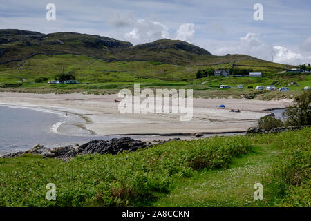 Melone Udrigle Gruinard Bay Ross und Cromarty Ross-shire Highlands Scotland Stockfoto
