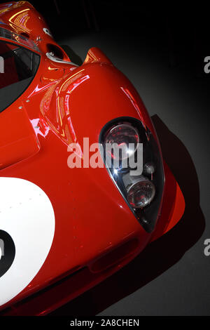 Mugello, 25. Oktober 2019: Historische Prototyp Ferrari 330 P4 1967 auf dem Display während Finali Mondiali Ferrari 2019 in Mugello Circuit Stockfoto